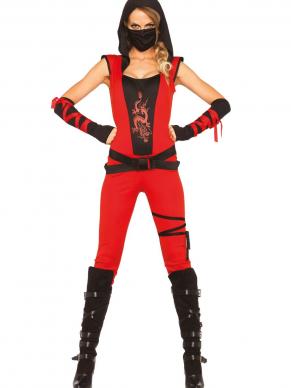Ninja Assassin Leg Avenue Dames Kostuum