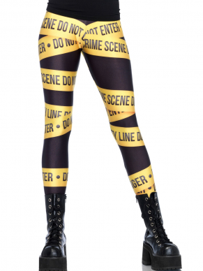 Crime scene leggings