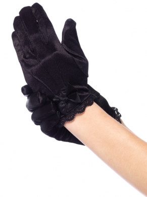Kids Satin Gloves