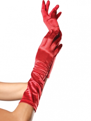 Elbow Length Satin Glove